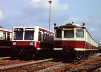 S-Bahnbetriebswerk Friedrichsfelde, Datum: 03.11.1990, ArchivNr. 13.142